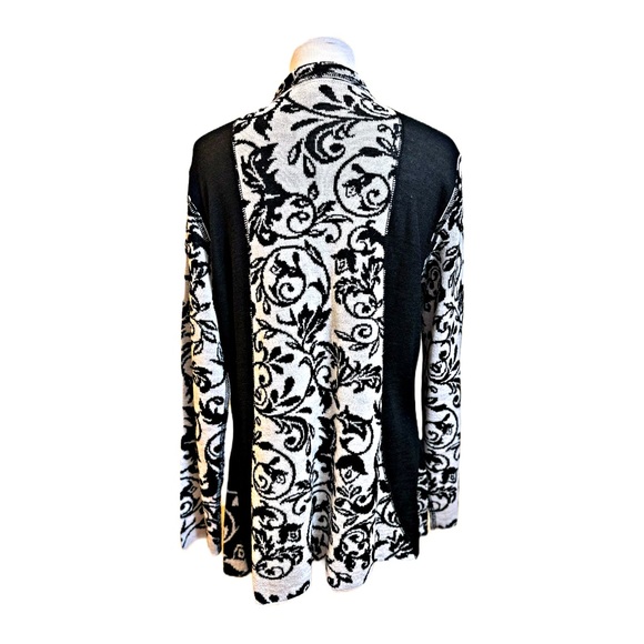 Tey-Art Cardigan Sweater Size Large Alpaca Wool 50% - Picture 4 of 11